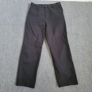 Dockers Mens 32 x 30 Black Casual Everyday Pants Classic Fit Chinos